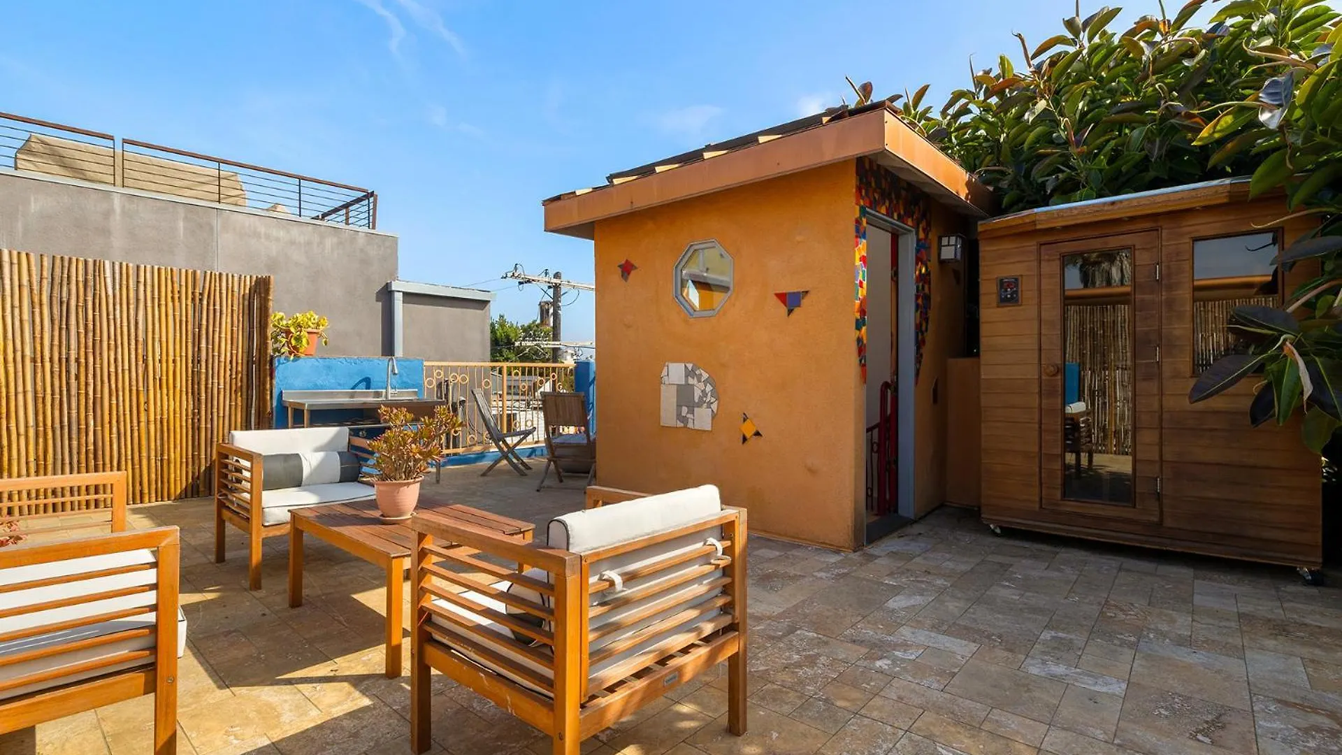 Artsy Venice Beach Canals Studio W/Rooftop & Sauna Los Angeles Apartment