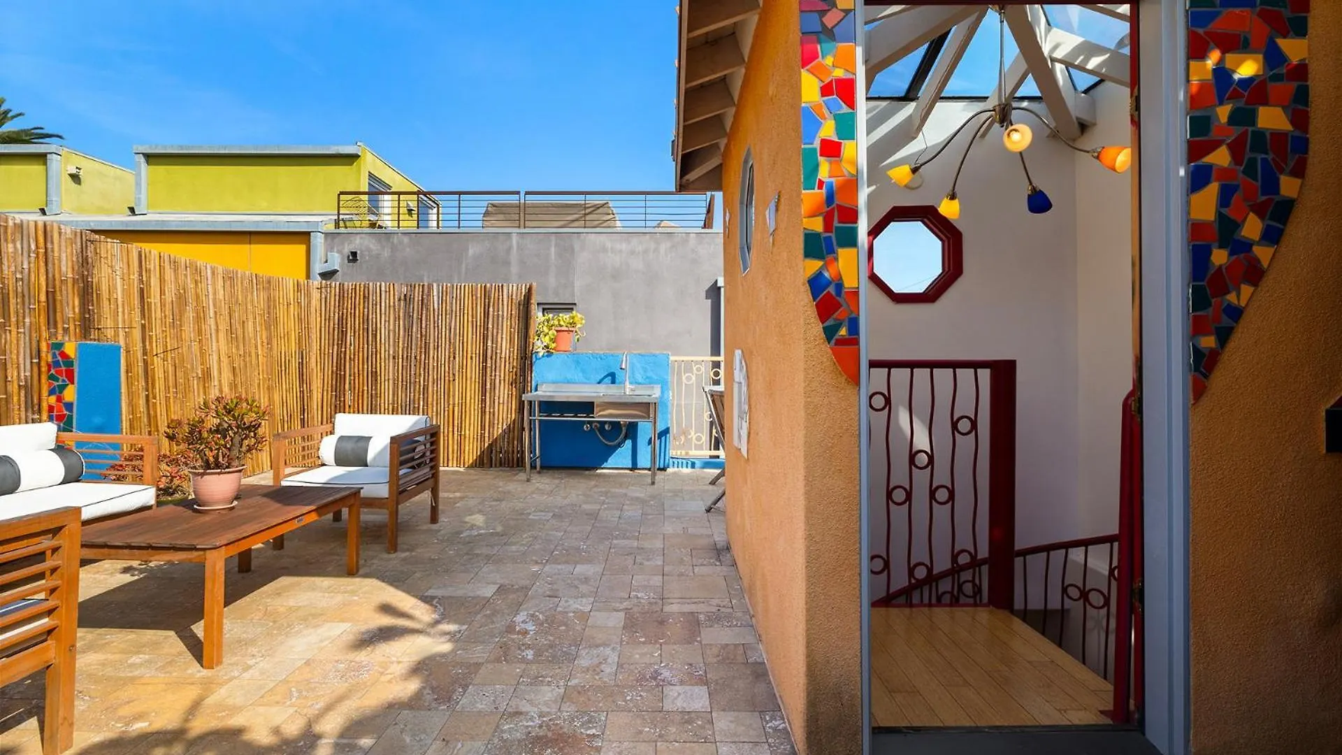 Apartment Artsy Venice Beach Canals Studio W/Rooftop & Sauna Los Angeles
